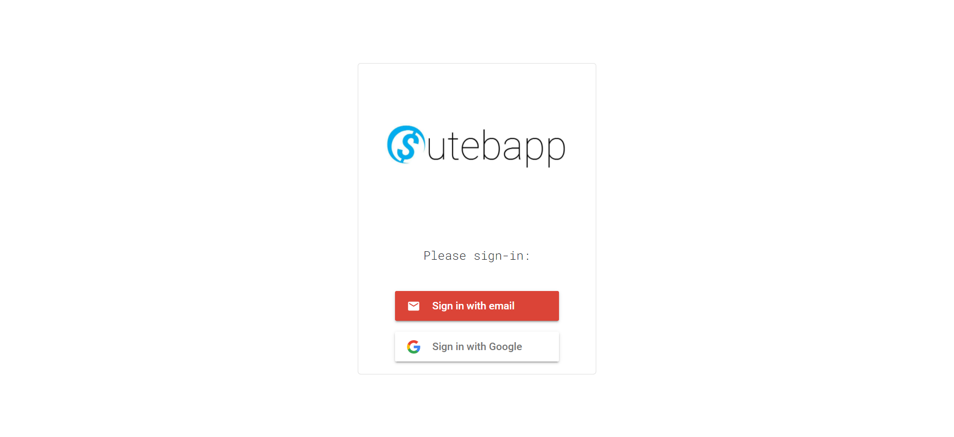 React and Firebase App
